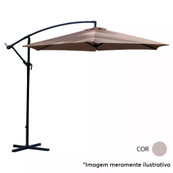 Ombrelone Suspenso importway 3,00M Bege IWOBL3BR Menor preço em Ombrelone Suspenso importway 3,00M Bege IWOBL3BR