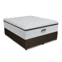 Cama Box King Colchão Molas Pocket Ensacadas Tower 193x203x72cm Branco / Marrom é boa?