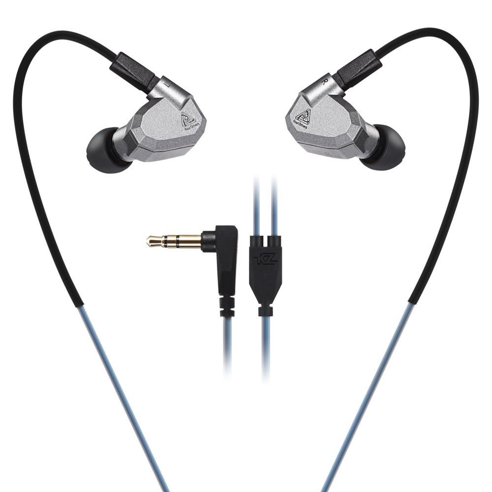 Kz ZS5 HiFi In-ear removível Música fones de ouvido em Promoção ...