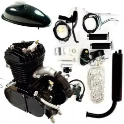 Kit Completo Motor para Bicicleta Motorizada 80cc Menor preço em Kit Completo Motor para Bicicleta Motorizada 80cc