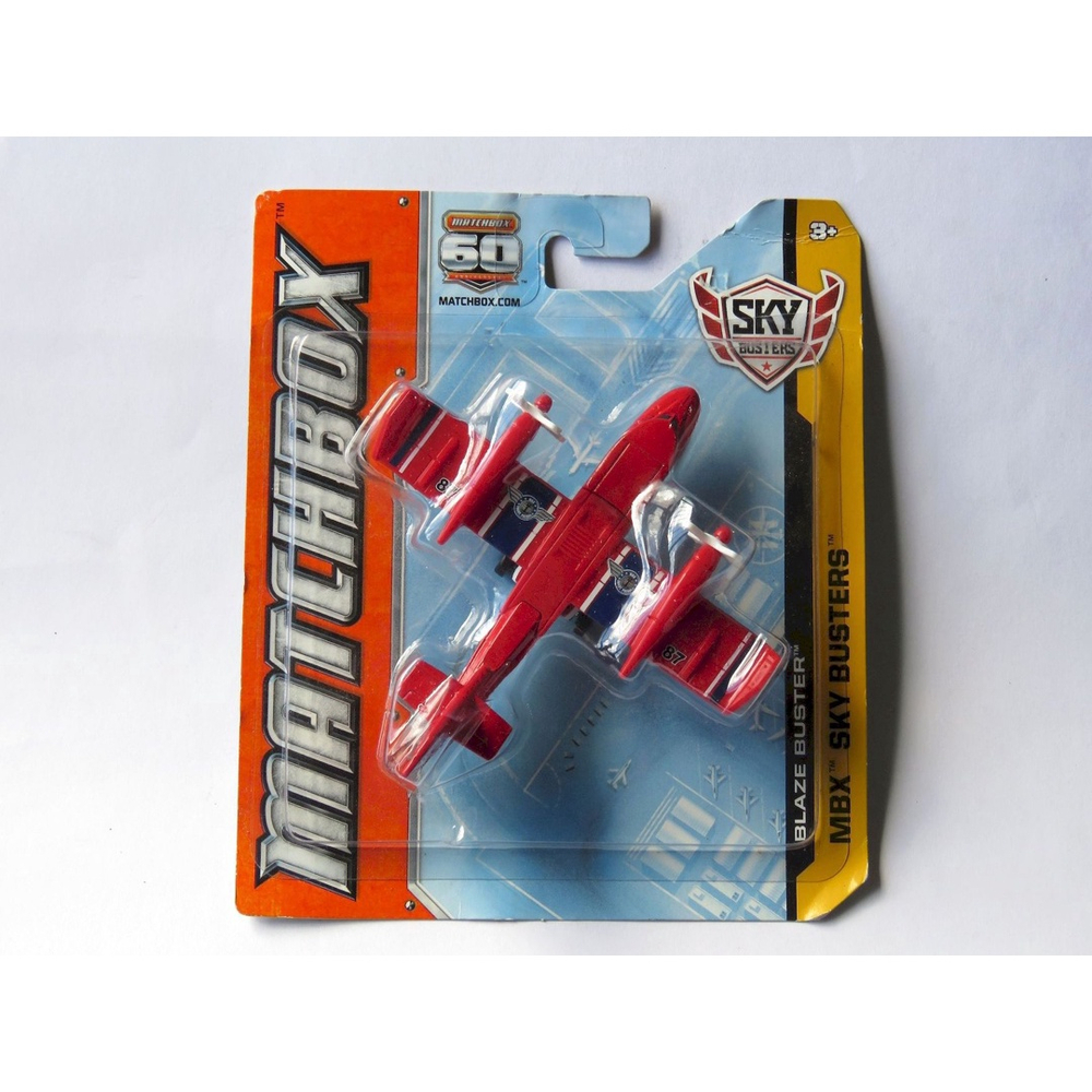 Avião Blaze Buster - Sky Busters - Matchbox em Promoção na Americanas