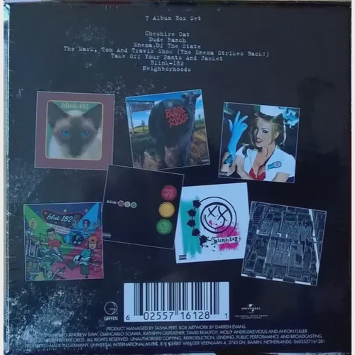 Cd Blink 182 - Box Set - 7 Cds - Importado, Lacrado. em Promoção na ...