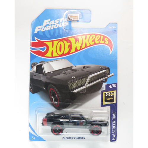 Hot Wheels Velozes E Furiosos 70 Dodge Charger Mattel