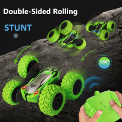 Carro lateral duplo rc Stunt Car 360 ° Rotação 2.4G Veículo de controle remoto Turbo Car é boa?