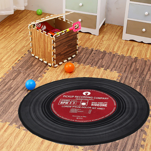 Tapete disco de vinil clearance