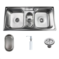 Cuba Inox Tripla Com Acessórios Pia Cozinha 100 X 48 Tubrax é boa?