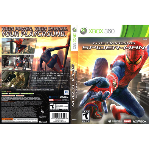 Jogo O Espetacular Homem Aranha - Xbox 360 (Usado) em Promoção na Americanas