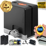 Kit Motor ppa 1/4 hp Portão Eletrônico Deslizante 300kg 3m Crem 2 Control