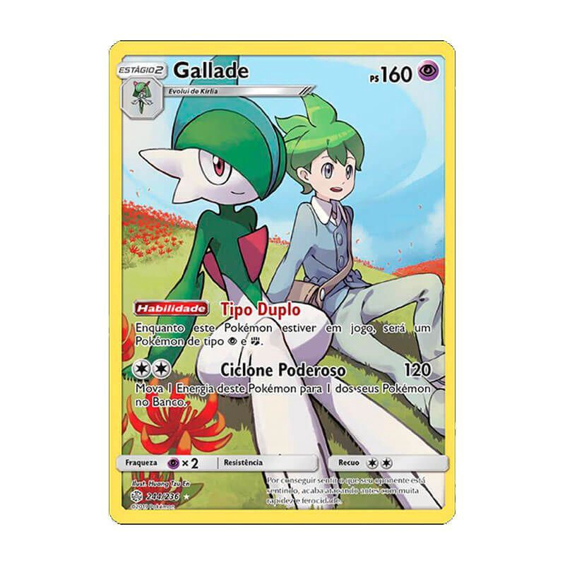 Pokémon tcg: Gallade (244/236) - SM12 Eclipse Cósmico em Promoção na  Americanas