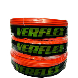 Fio Cabo Flexível 10,0Mm Rolo 100 Metros Verflex Vermelho Menor preço em Fio Cabo Flexível 10,0Mm Rolo 100 Metros Verflex Vermelho