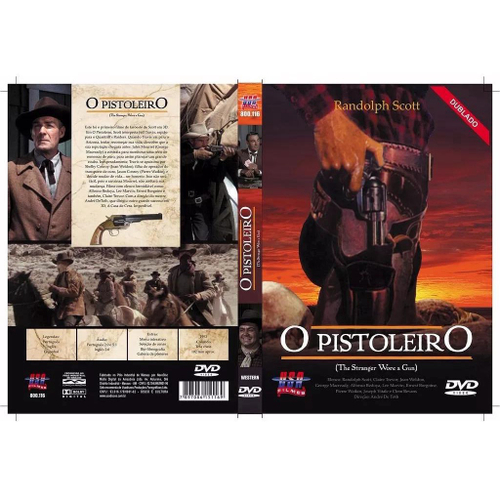 Dvd - O Pistoleiro - Randolph Scott