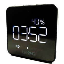 Rádio Relógio Despertador Digital Bluetooth / Sd / Usb Menor preço em Rádio Relógio Despertador Digital Bluetooth / Sd / Usb