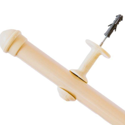 Kit Varão Para Cortina 2,5 Metros 28Mm Palha Menor preço em Kit Varão Para Cortina 2,5 Metros 28Mm Palha