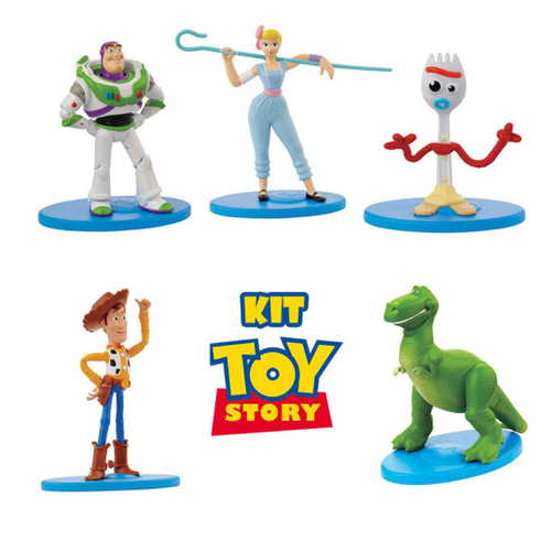 Coleção Toy Story 4- Com 5 personagens em Promoção na Americanas