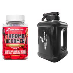 Termogênico Thermo Abdomen 120 Comp + Galão Água Academia Bodyaction Menor preço em Termogênico Thermo Abdomen 120 Comp + Galão Água Academia Bodyaction