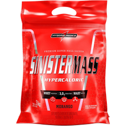 Sinister Mass Hipercaloric Integralmédica - Morango - 3Kg é boa?