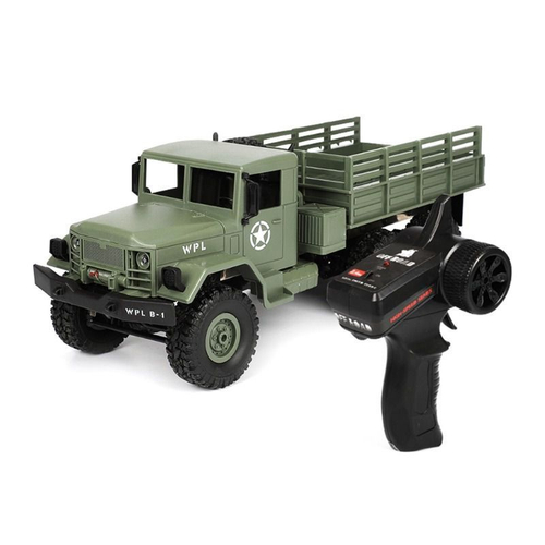 Caminhão Militar Controle Remoto 4x4 wpl B-16 6 Rodas em Promoção na  Americanas