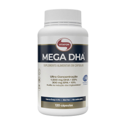 Mega dha 120 cápsulas Vitafor é boa?