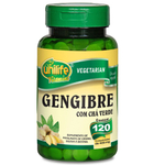 Gengibre Com Chá Verde 120 Comprimidos Unilife
