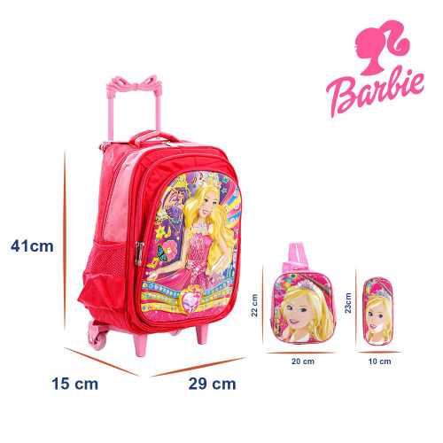 Mochila Barbie A Princesa e A Pop Star G Dourada - Compre Agora