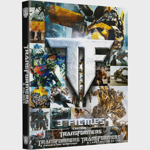 Coleção Original Em Dvd Dos Filmes Transformers 1,2 E 3