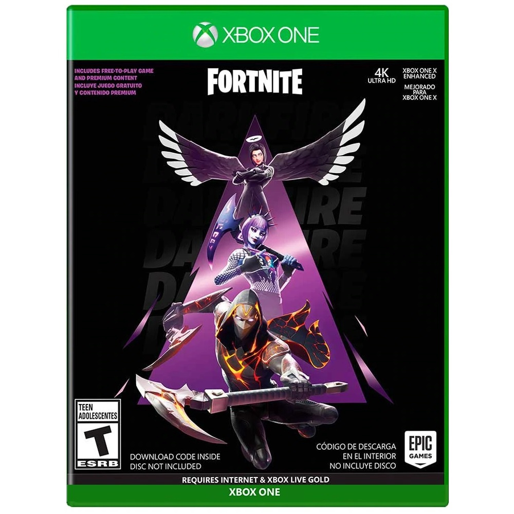 Fortnite Darkfire Bundle Fogo Sombrio - Xbox One - Game Games - Loja de  Games Online