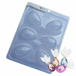 Forma Para Ovo De Páscoa Liso 50g Ref. 221 - Pct 5 Formas é ruim? Forma Para Ovo De Páscoa Liso 50g Ref. 221 - Pct 5 Formas é boa?