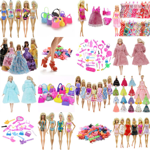 Kit Roupas e Sapatos para Barbie e Boneco Ken Namorado da Barbie no Shoptime