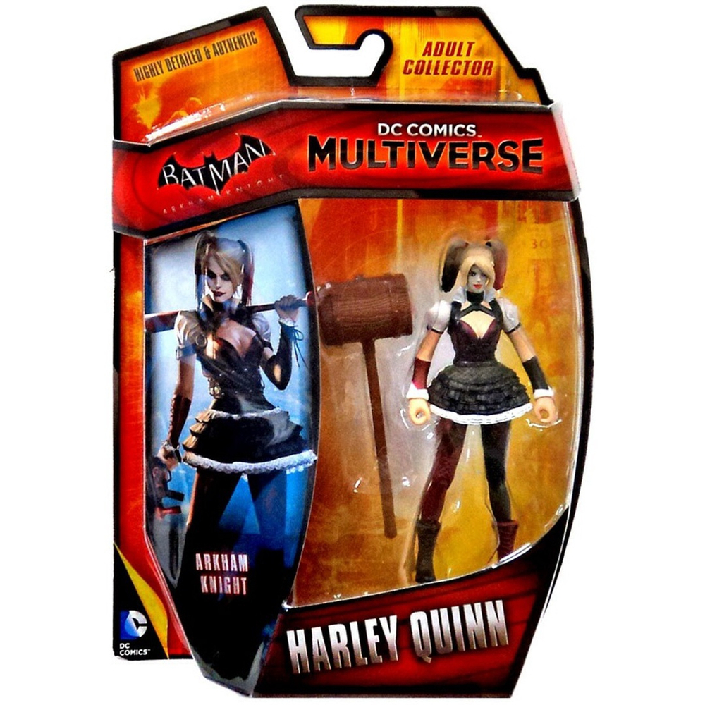 Boneca Harley Quinn Arkham Knight - Arlequina Dc Multiverse