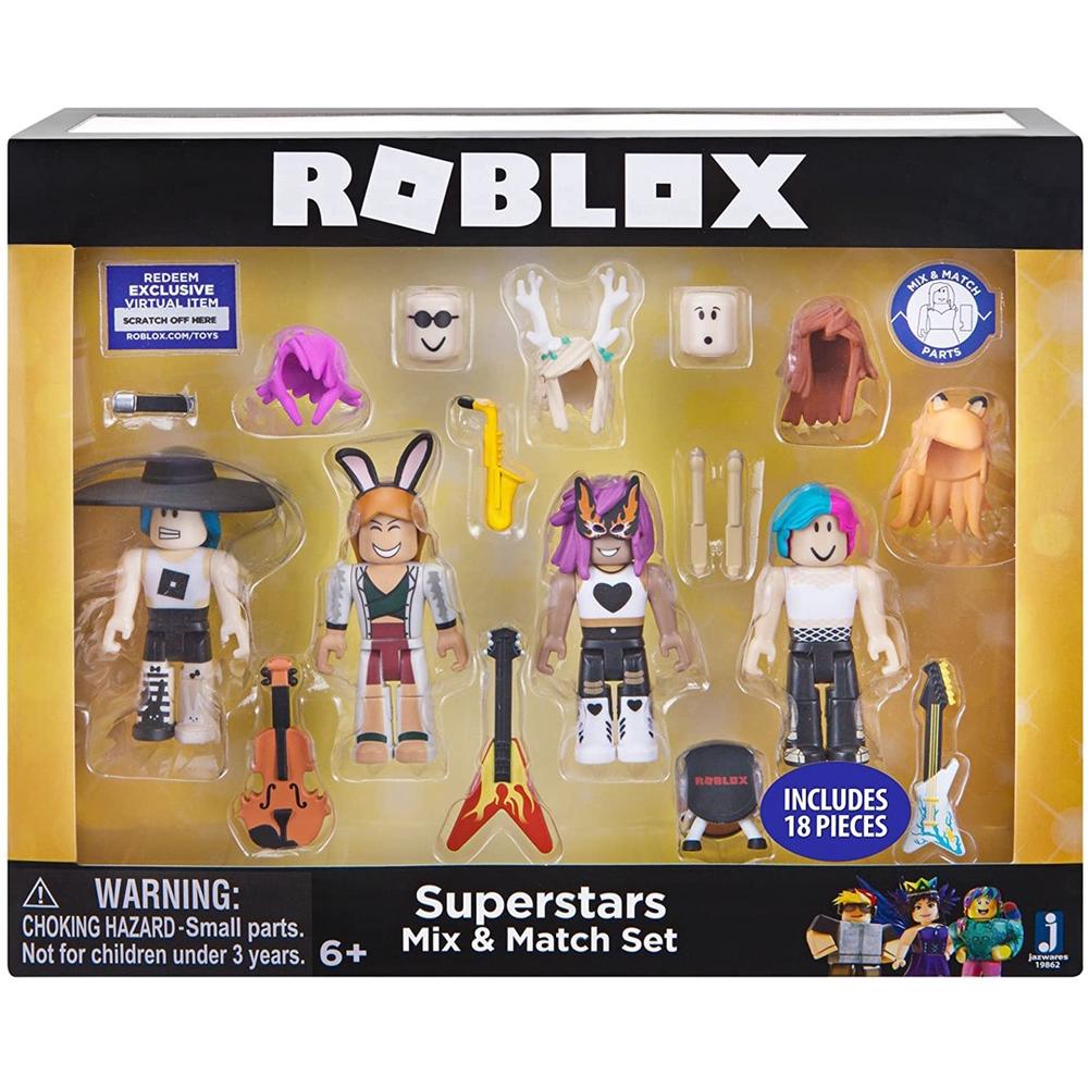 Roblox - Pack Com 4 Figuras - Pet Show