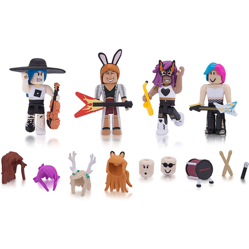 Kit 4 Bonecos Roblox de 8cm no Shoptime