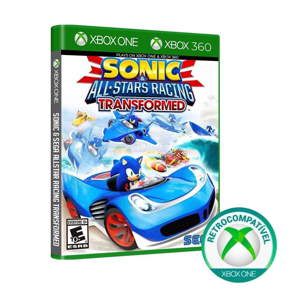 Jogo PS3 Sonic All Stars Racing Transformed Lacrado - Black Games