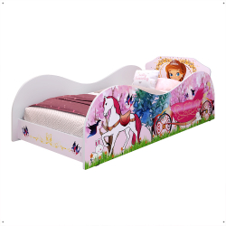 Cama Solteiro Carruagem Princesa Bella - rpm Móveis Menor preço em Cama Solteiro Carruagem Princesa Bella - rpm Móveis