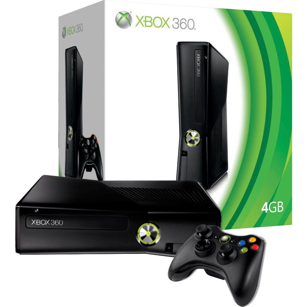 XBOX 360 Slim/ Super Slim 4GB Desbloqueado