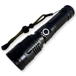 Lanterna Tática Led T9 Recarregável Jyx 8890 Com Zoom Menor preço em Lanterna Tática Led T9 Recarregável Jyx 8890 Com Zoom