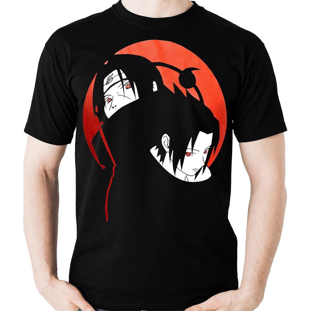 Camiseta Regata Itachi Uchiha Naruto Sasuke Anime Clássico - King