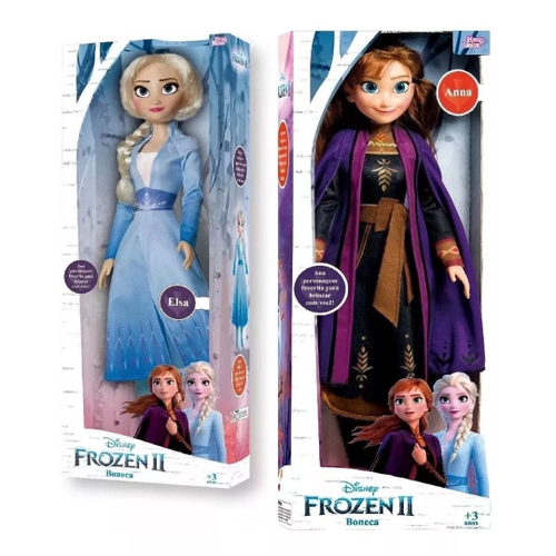 2 Bonecas Frozen Musical, Elza + anna em Promoção na Americanas