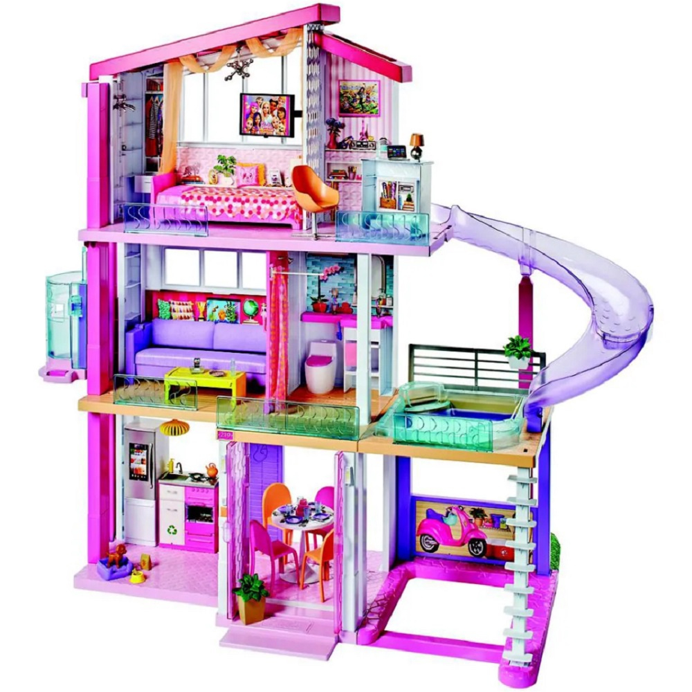 Casa dos Sonhos da Barbie com Acessorios - 75cm - Mattel