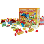 Kit 60 Jogos de Montar Pedagógico Brincando de Engenheiro 73 Peças Xalingo  - 5277.6 em Promoção na Americanas