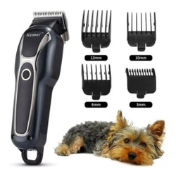 Kit Maquina Profissional De Tosa Cachorro Kemei 1991 Full Menor preço em Kit Maquina Profissional De Tosa Cachorro Kemei 1991 Full