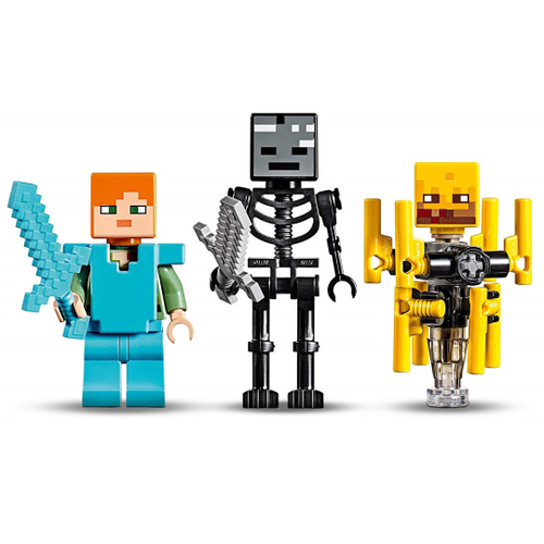 Boneco Minifigure Blocos De Montar Esqueleto Minecraft em Promoção na  Americanas