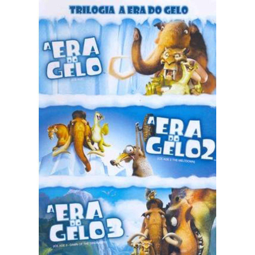 Box Blu-Ray - A Era Do Gelo - Quadrilogia 4 Filmes - Lacrado na