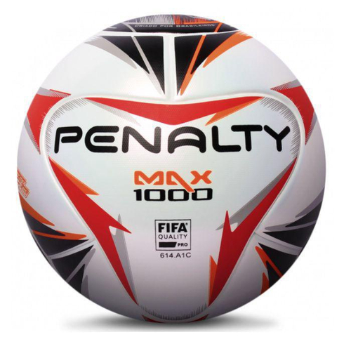 Bola de Futsal Penalty Max 1000 All Black - Edição Limitada