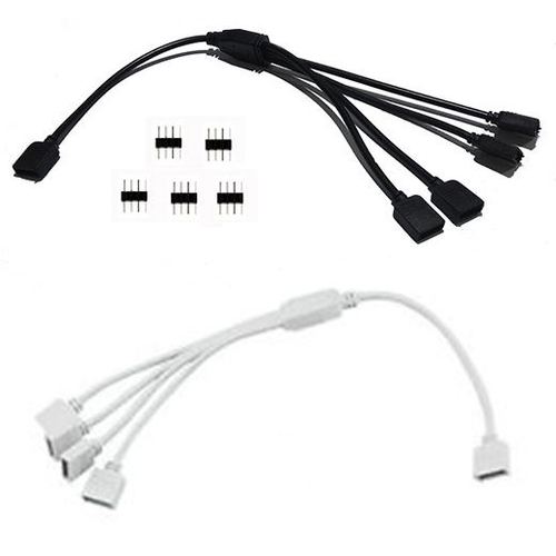 Cabo Splitter Rgb Pinos T Conector Macho Pinos Em Promo O Na