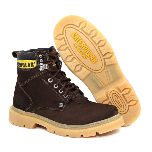 Bota Caterpillar Conquer 2.0 Masculina Marrom - Estilo e Conforto