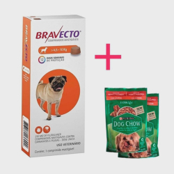 Bravecto Pug Antipulgas Para Cães De 4,5 A 10 kg - msd Menor preço em Bravecto Pug Antipulgas Para Cães De 4,5 A 10 kg - msd