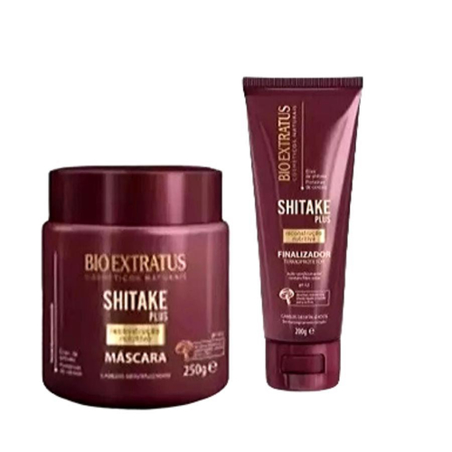 Kit Bio Extratus Shitake Plus Reconstrução Capilar 4-Produtos em Promoção  na Americanas