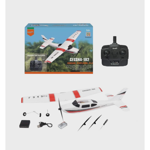 Aeromodelo Piper Avião De Controle Remoto Trainer 4ch Kit 4 em Promoção na  Americanas