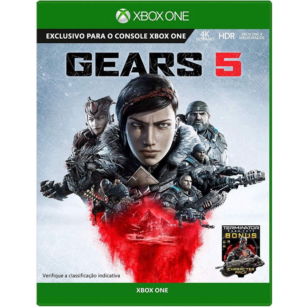 Mídia Física Gears Of War 4 Exclusivo + Bonus Xbox One Novo