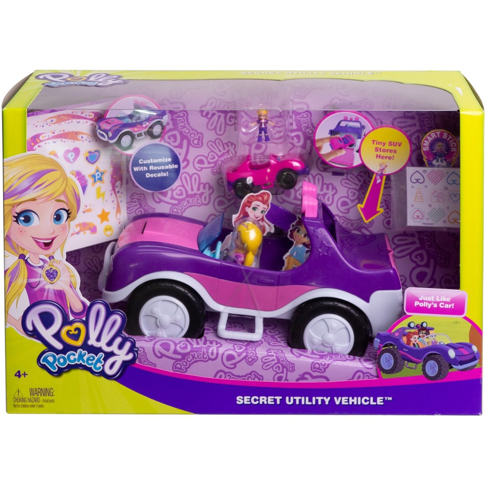 Carro Polly Pocket, Brinquedo Mattel Usado 67648347